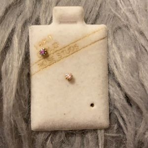 Nose studs J.C. Penney 14k gold